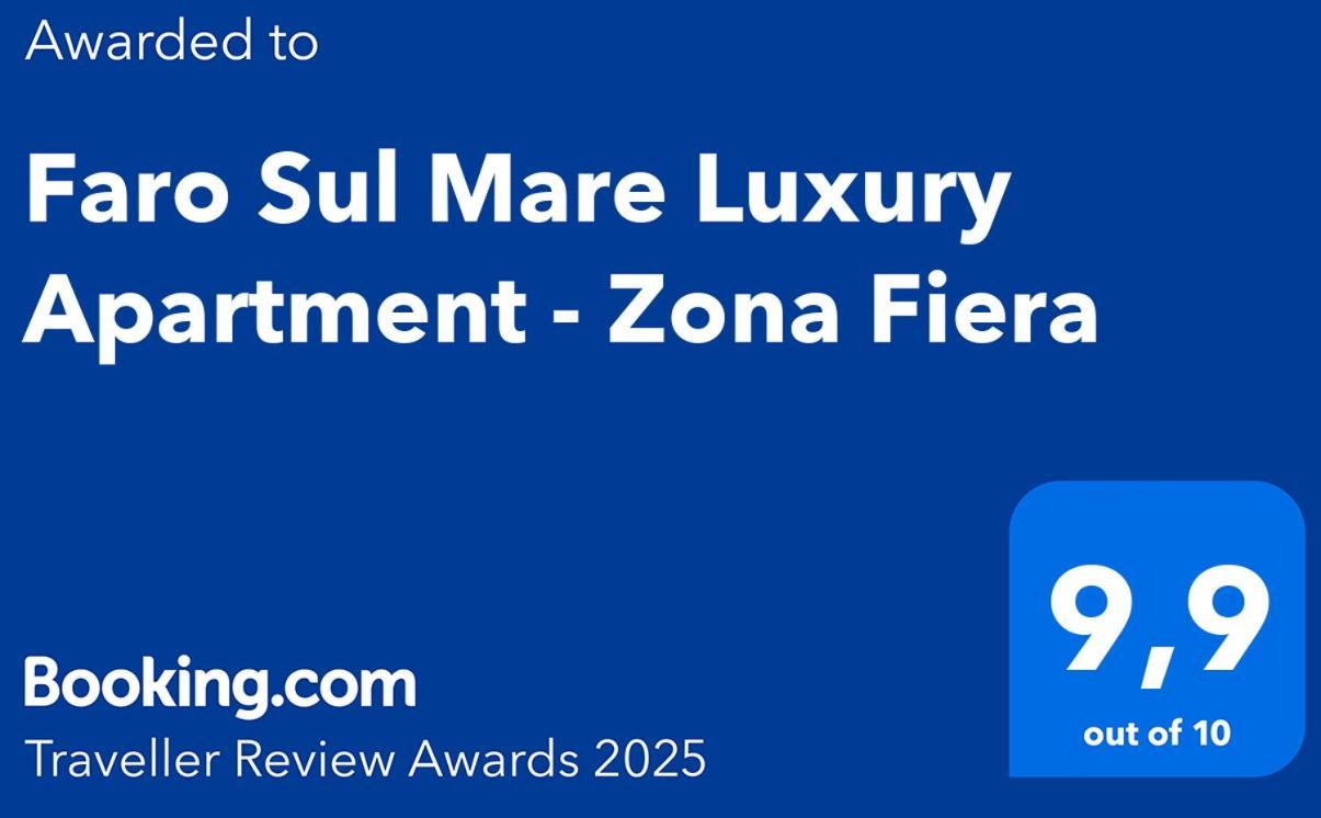 Faro Sul Mare Luxury Apartment - Zona Fiera Бари Экстерьер фото